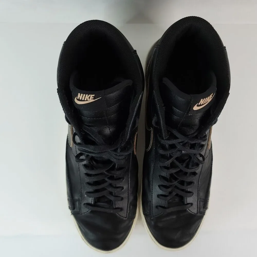 Nike Shoes Mens 13 Blazer Mid Premium‎ Dark Patina CU6679-001 Streetwear Sneaker